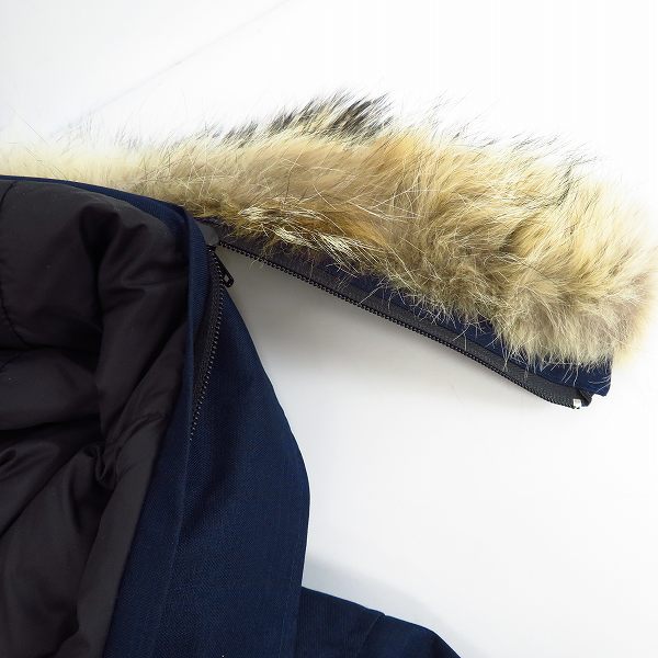 実際に弊社で買取させて頂いた【JPタグ】CANADA GOOSE/カナダグース EDIFICE別注 CRESTON PARKA/クレストン パーカ ダウンジャケット 3481JMB/Lの画像 8枚目