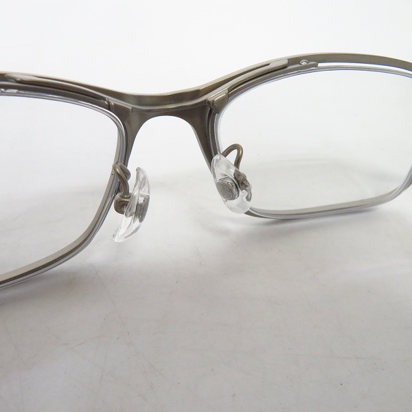 実際に弊社で買取させて頂いた999.9/フォーナインズ 度入り/メガネフレーム/アイウェア TITANIUM S-825Tの画像 4枚目