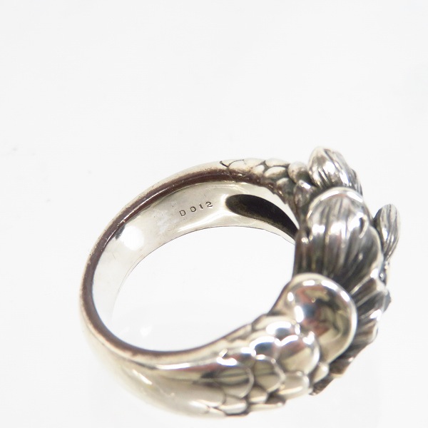 実際に弊社で買取させて頂いたBloody Mary/ブラッディマリー w/3ブルーダイヤ 06サマフェス限定 リング/16.5号の画像 4枚目