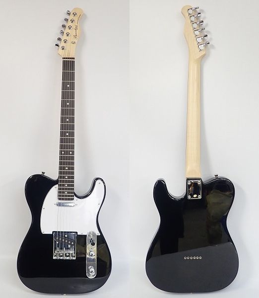 実際に弊社で買取させて頂いた★【美品】Bacchus/バッカス BTE-1R BLK テレキャスターType ソフトケース付の画像 2枚目