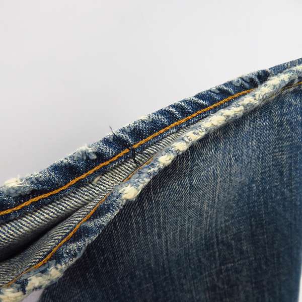 実際に弊社で買取させて頂いたkolor/カラー Cropped Denim Pant デニムパンツ/ジーンズ 10WCM-P15117/1の画像 5枚目