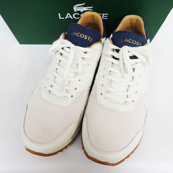 実際に弊社で買取させて頂いたLACOSTE/ラコステ AESTHET LUXE 120 1 スニーカー 43