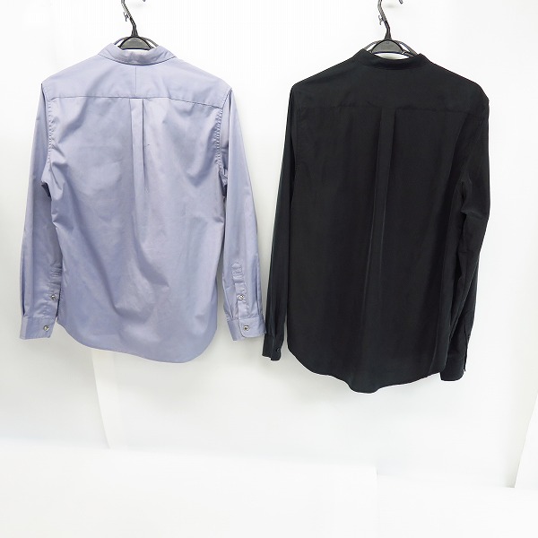 実際に弊社で買取させて頂いたHARE/ハレ 長袖シャツ パープル系/ネイビー系 size：M 2点セットの画像 1枚目