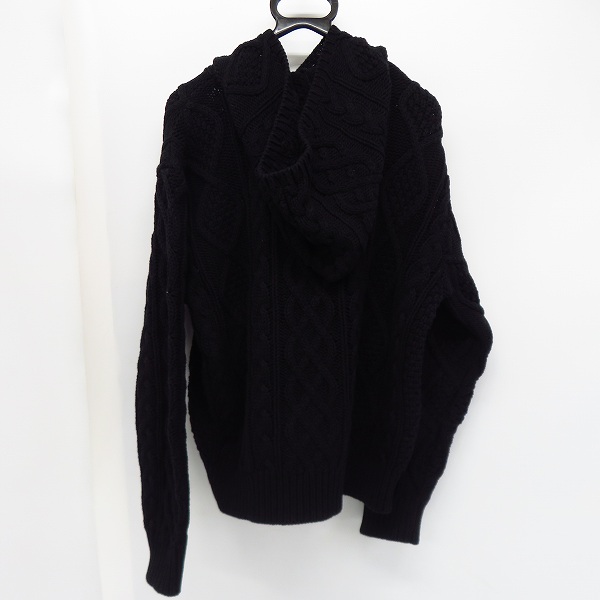 実際に弊社で買取させて頂いたGOODENOUGH/グッドイナフ ケーブルニット プルオーバーパーカー Mの画像 1枚目