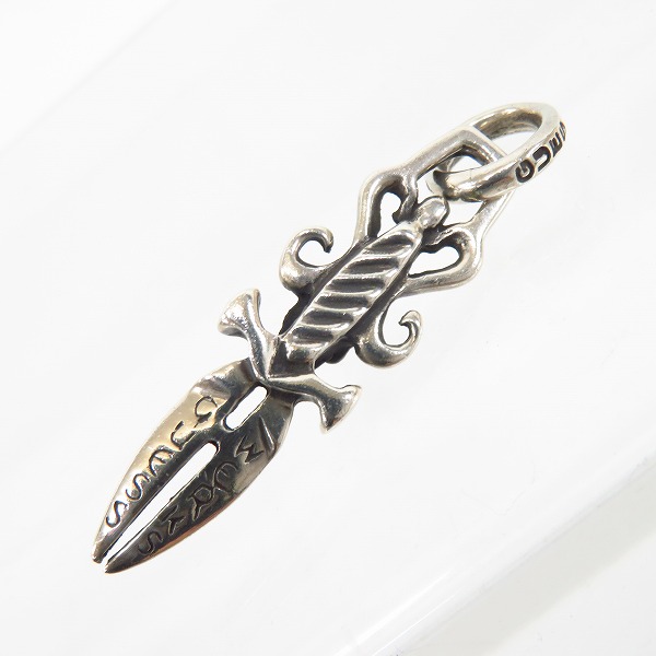 実際に弊社で買取させて頂いたSTANLEY GUESS/スタンリーゲス ダガー/スカル ペンダントトップの画像 1枚目