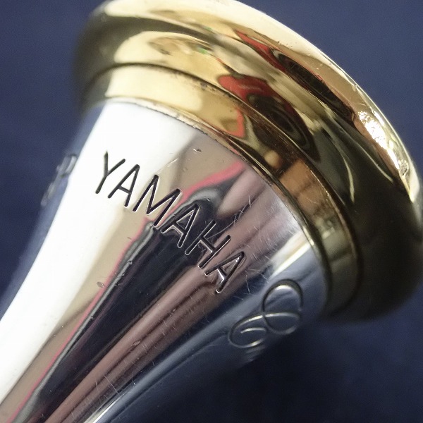 実際に弊社で買取させて頂いたYAMAHA/ヤマハ HR-32-GP Customカスタム フレンチホルン用マウスピース 金メッキ リム の画像 2枚目
