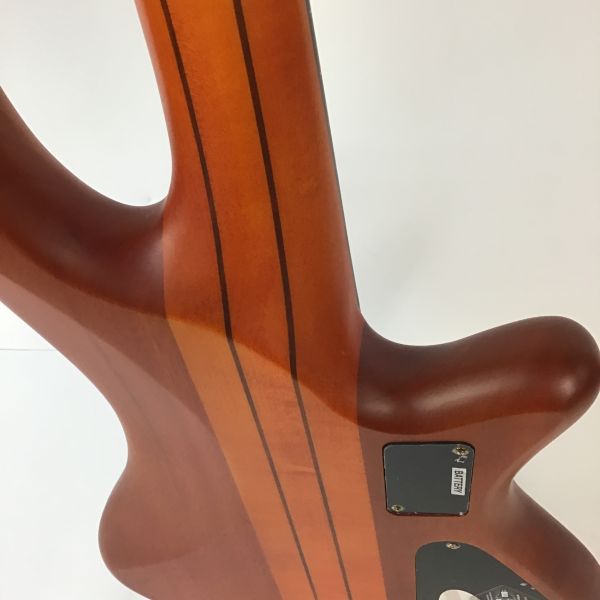 実際に弊社で買取させて頂いた★SCHECTER/シェクター STILETTO STUDIO-4 FL フレットレス レフティー アクティブ エレキベース ソフトケース付きの画像 7枚目