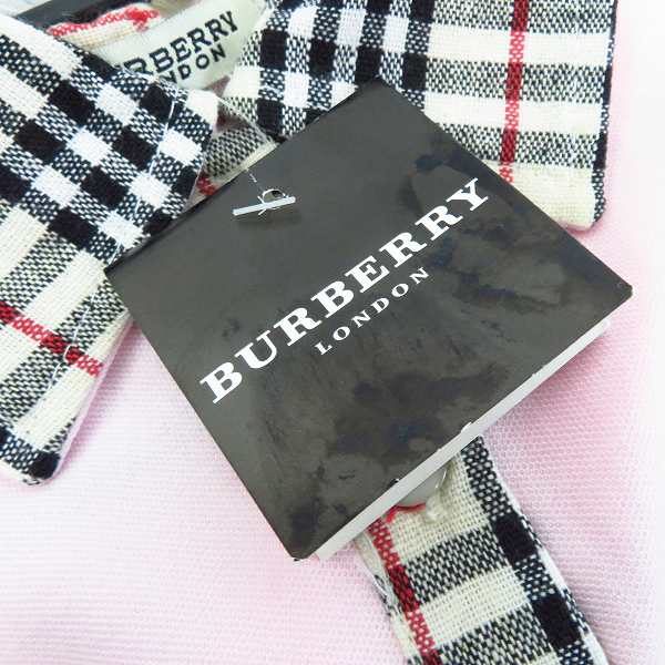 実際に弊社で買取させて頂いた【未使用】BURBERRY/バーバリー キッズ ノースリーブワンピース/Sの画像 7枚目