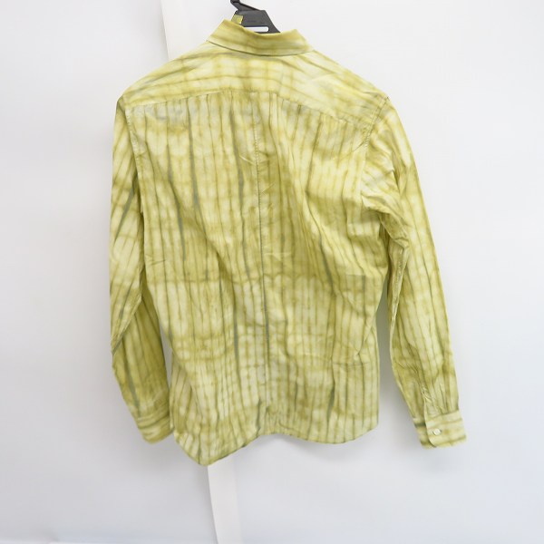 実際に弊社で買取させて頂いたDRIES VAN NOTEN/ドリスヴァンノッテン ストライプ柄 長袖シャツ/46の画像 1枚目