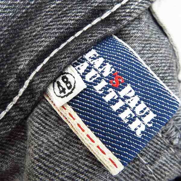 実際に弊社で買取させて頂いたJEAN PAUL GAULTIER HOMME/ジャンポールゴルチェオム デニムパンツ ジーンズ 48の画像 3枚目