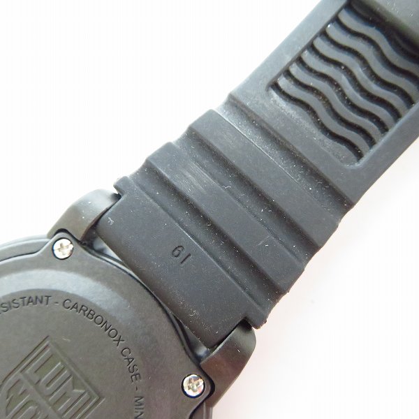 実際に弊社で買取させて頂いたLUMINOX/ルミノックス Ref.0301 LEATHERBACK SEA TURTLE GIANT 0300 SERIESの画像 6枚目