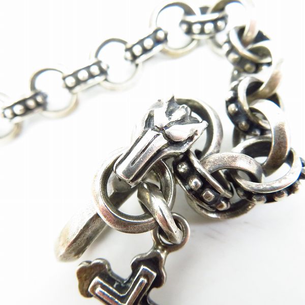 実際に弊社で買取させて頂いたLSD/Loud Style Design/ラウドスタイルデザイン クロスウルフ ブレスレットの画像 6枚目