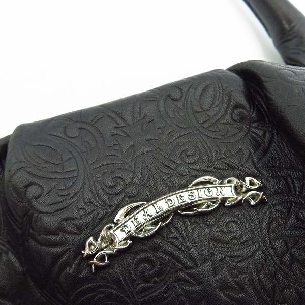 実際に弊社で買取させて頂いたDEAL DESIGN/ディールデザイン エンボススパイダー2wayバッグの画像 5枚目