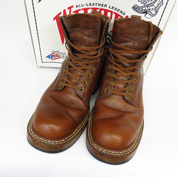実際に弊社で買取させて頂いたWHITE'S BOOTS/ホワイツブーツ SMOKE JUMPER 350MV LTT British Tan 350-MV/US9.5