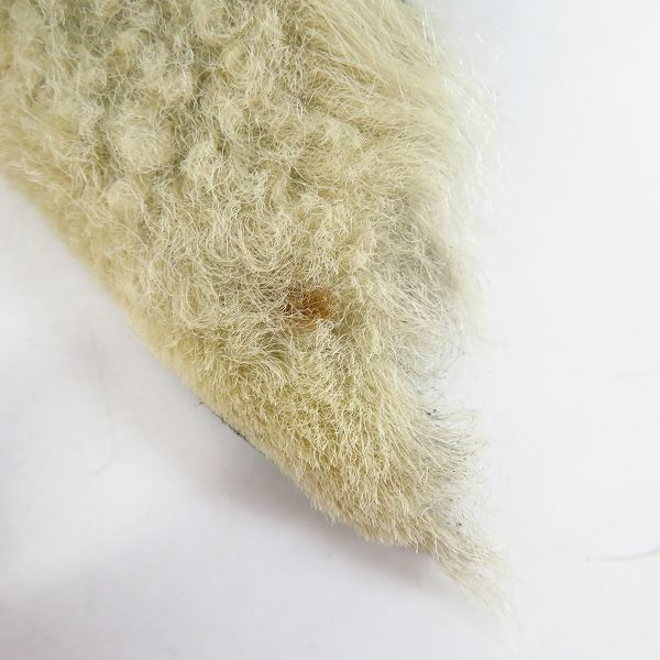 実際に弊社で買取させて頂いたKAREN WALKER/カレンウォーカー ラムスキン ボア ベスト/UK8の画像 7枚目