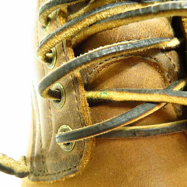 実際に弊社で買取させて頂いたWHITE'S BOOTS/ホワイツブーツ 375V SMOKE JUMPER スモークジャンパー ブラウン 8.5Eの画像 7枚目