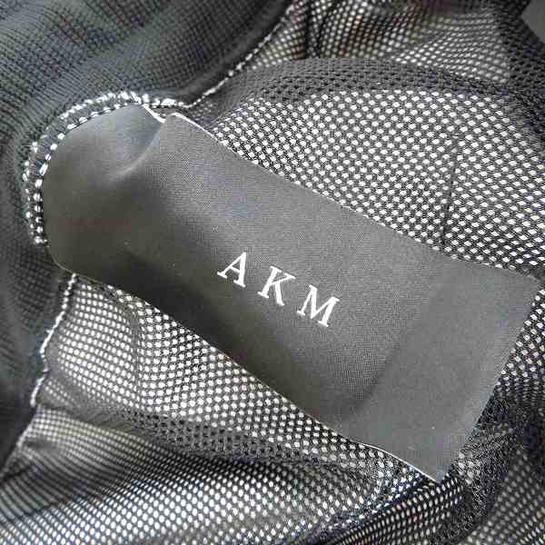 実際に弊社で買取させて頂いた【未使用】AKM×Brown Bunny/エーケーエム×ブラウンバニー LUXE163AKMBB リブパンツ グレー系 FV021 PE003/Sの画像 3枚目