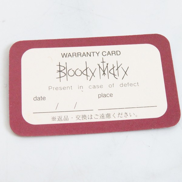 実際に弊社で買取させて頂いたBloody Mary/ブラッディマリー LTD刻印 クロスネックレスの画像 7枚目