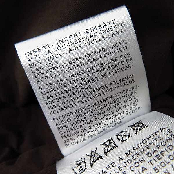 実際に弊社で買取させて頂いたBELSTAFF/ベルスタッフ BLACK PRINCE ブラックプリンス ウォータープルーフ ダウンジャケット/Lの画像 5枚目