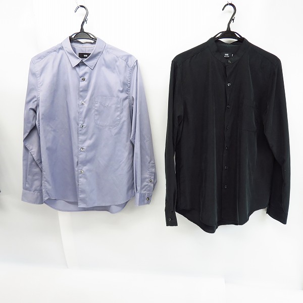 実際に弊社で買取させて頂いたHARE/ハレ 長袖シャツ パープル系/ネイビー系 size：M 2点セット