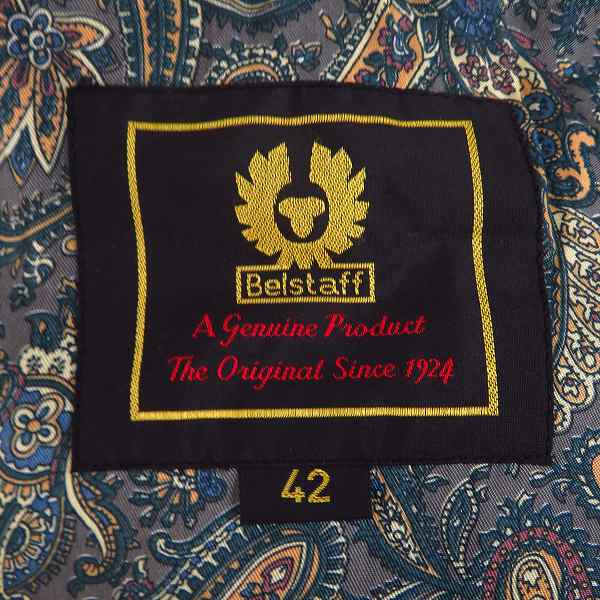 実際に弊社で買取させて頂いたBELSTAFF/ベルスタッフ ファー付き ジップアップコート/42の画像 2枚目