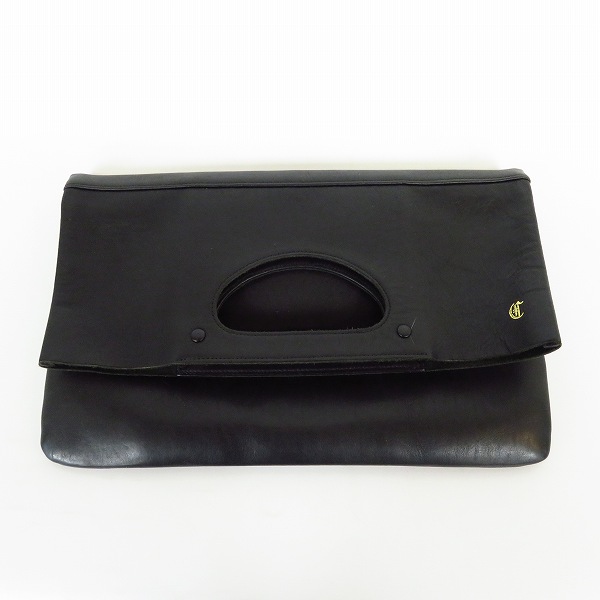 実際に弊社で買取させて頂いたEDIFICE×CLEDRAN/エディフィス×クレドラン 2WAY レザー 手提げバッグ/クラッチバックの画像 8枚目