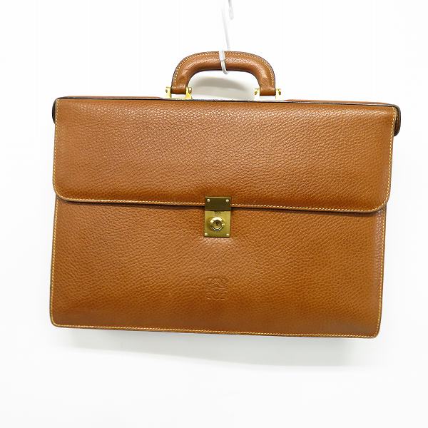 実際に弊社で買取させて頂いたLOEWE/ロエベ レザーブリーフケース