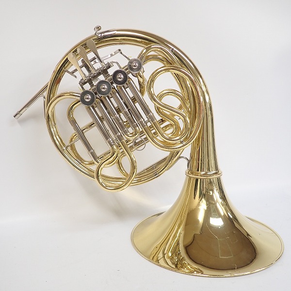 実際に弊社で買取させて頂いた★YAMAHA/ヤマハ YHR-567D/YHR567D フルダブルホルン/フレンチホルン ハードケース付の画像 1枚目