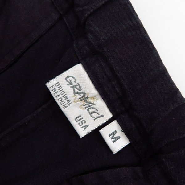 実際に弊社で買取させて頂いたGRAMICCI/グラミチ アーバンリサーチ別注 パンツ ブラック/Mの画像 2枚目