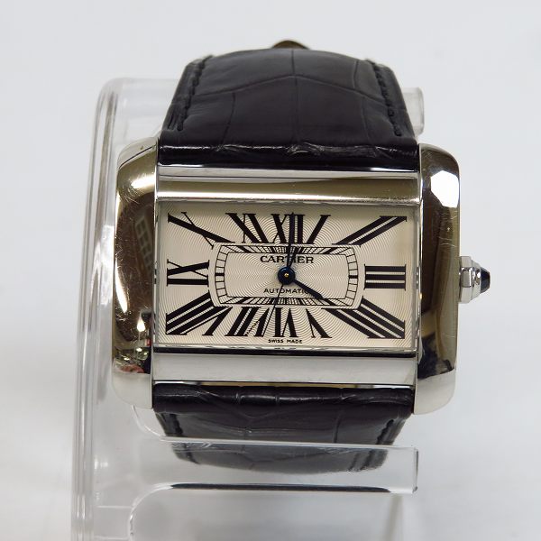 実際に弊社で買取させて頂いたCARTIER/カルティエ サントス ディヴァンLM 自動巻き 