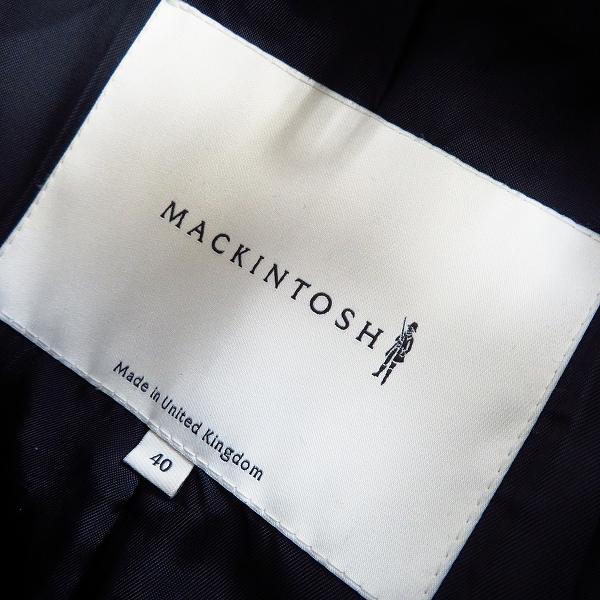 実際に弊社で買取させて頂いたMACKINTOSH/マッキントッシュ ウールツイードコート/40の画像 2枚目