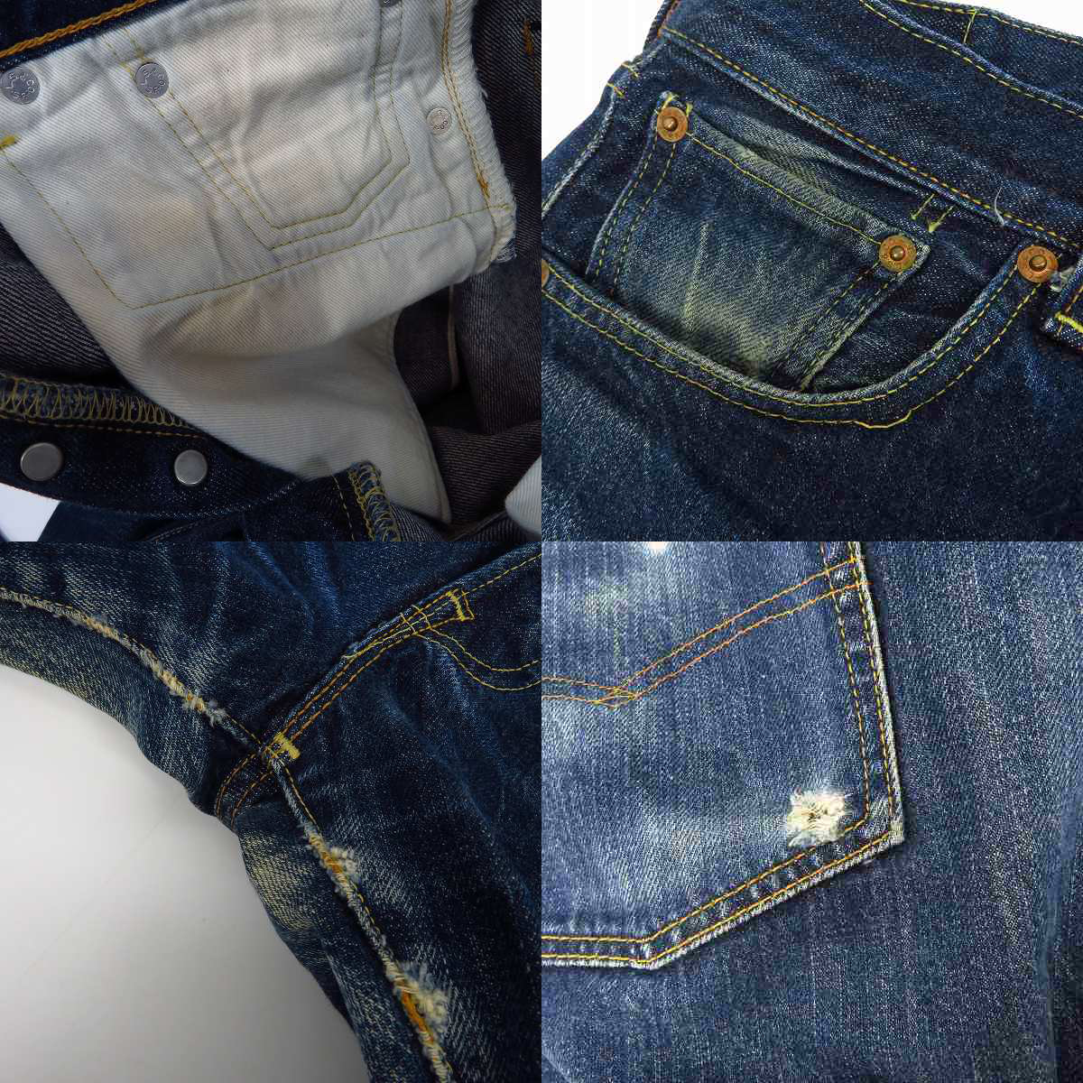 LEVIS/リーバイス 501XX 1966年復刻/日本製 赤耳/BIG E デニムパンツ