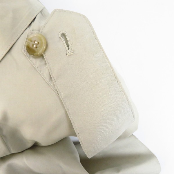 実際に弊社で買取させて頂いたBURBERRYS/バーバリーズ PRESTIGE COLLECTION シルク ロングトレンチコート の画像 7枚目