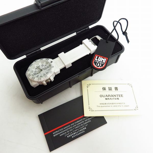 実際に弊社で買取させて頂いたLUMINOX/ルミノックス Ref.3057 NAVY SEAL COLORMARK WHITE OUT SNOW PATROL 3050 SERIES の画像 6枚目