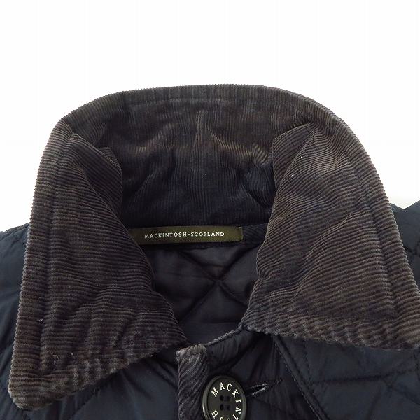 実際に弊社で買取させて頂いたMACKINTOSH/マッキントッシュ キルティング ジャケット/40の画像 7枚目