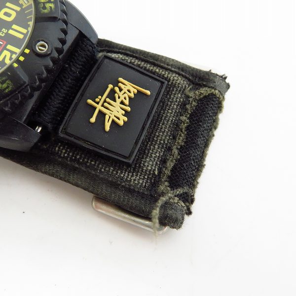 実際に弊社で買取させて頂いたLUMINOX×STUSSY/ルミノックス×ステューシー ネイビーシールズ 腕時計 【動作未確認】の画像 6枚目