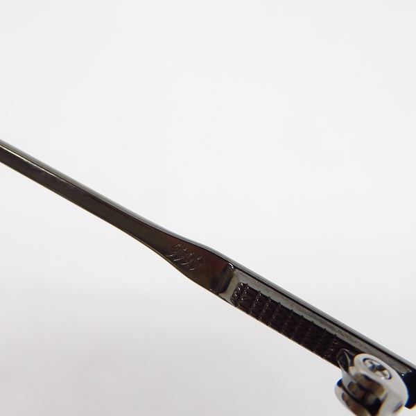 実際に弊社で買取させて頂いた999.9/フォーナインズ フルリム 眼鏡/メガネフレーム NPM-65の画像 3枚目