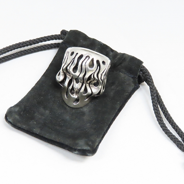 実際に弊社で買取させて頂いたgucho/ガッチョ Pyromaniac パイロマニアックリング/20号の画像 8枚目