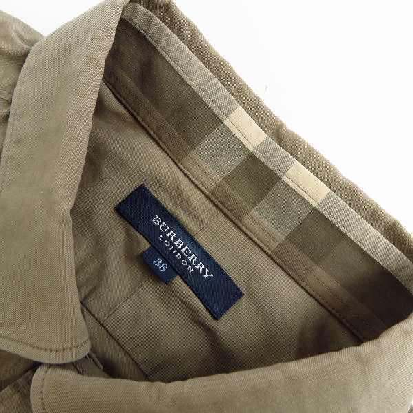 実際に弊社で買取させて頂いたBURBERRY LONDON/バーバリーロンドン 長袖シャツ/38の画像 2枚目