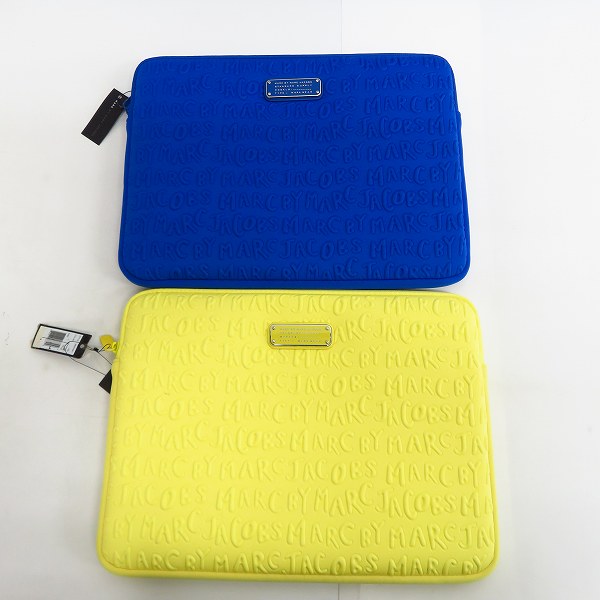 実際に弊社で買取させて頂いた【未使用】MARC BY MARC JACOBS/マークバイマークジェイコブス PC タブレットケース M0003461 2点セット 