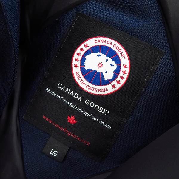 実際に弊社で買取させて頂いた【JPタグ】CANADA GOOSE/カナダグース EDIFICE別注 CRESTON PARKA/クレストン パーカ ダウンジャケット 3481JMB/Lの画像 2枚目