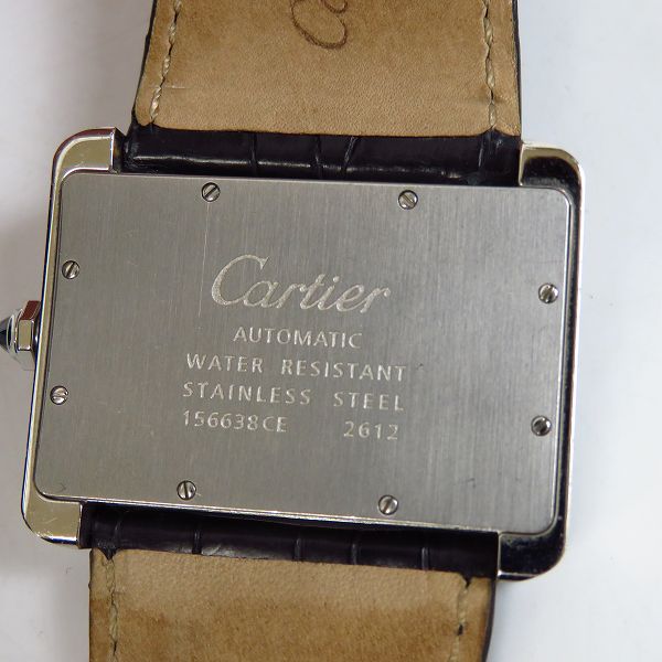 実際に弊社で買取させて頂いたCARTIER/カルティエ サントス ディヴァンLM 自動巻き の画像 3枚目