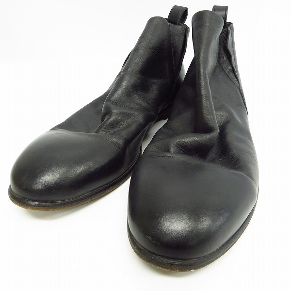 実際に弊社で買取させて頂いたalfredo BANNISTER/アルフレッドバニスター サイドゴア シューズ ブラック 5241005003 size：41