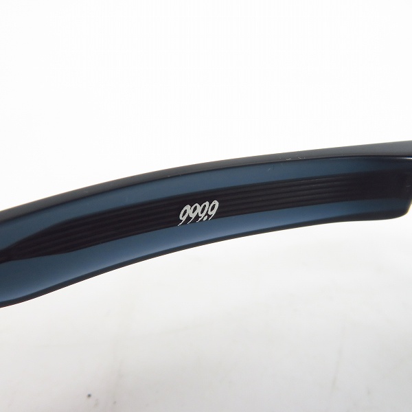 実際に弊社で買取させて頂いた999.9/フォーナインズ アイウェア/眼鏡 メガネフレーム S-830Tの画像 3枚目