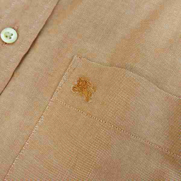 実際に弊社で買取させて頂いたBURBERRY LONDON/バーバリーロンドン 胸ポケット/ロゴ刺繍 ボタンダウン 長袖シャツ/LLの画像 5枚目