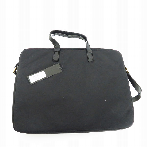 実際に弊社で買取させて頂いた【未使用】MARC BY MARC JACOBS/マークバイマークジェイコブス 2WAY PCケース/ブリーフケース ブラック M0001304の画像 1枚目