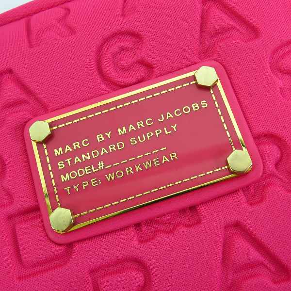 実際に弊社で買取させて頂いた【未使用】MARC BY MARC JACOBS/マークバイマークジェイコブス 2WAY PCケース/ブリーフケース ピンク系 M6131021の画像 5枚目