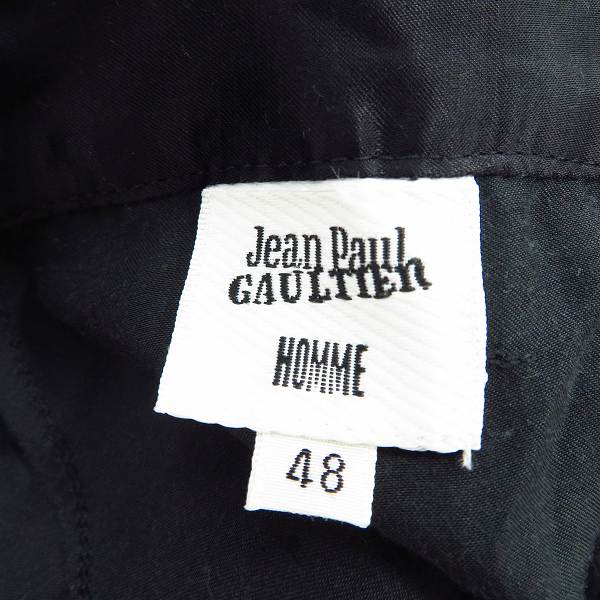 実際に弊社で買取させて頂いたJEAN PAUL GAULTIER HOMME/ジャンポールゴルチェオム ワイドパンツ 48 の画像 2枚目