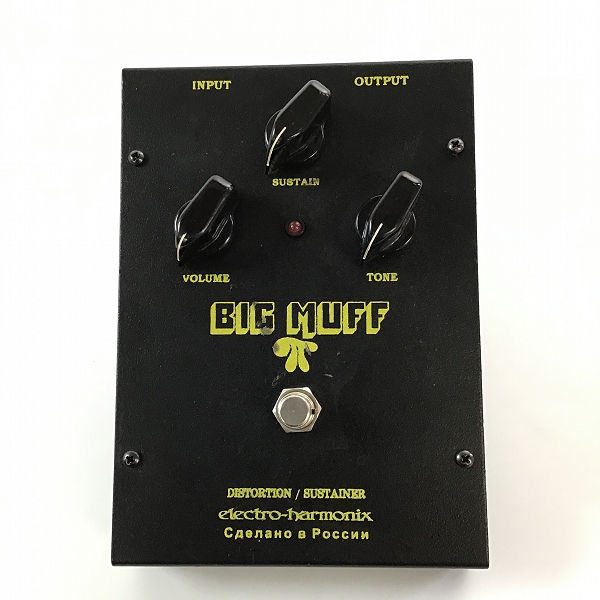 実際に弊社で買取させて頂いたジャンク Electro-Harmonix/エレクトロハーモニクス Big Muff π Russian ロシアンマフ ファズ エフェクターの画像 1枚目