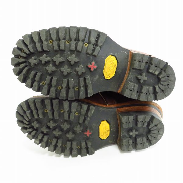 実際に弊社で買取させて頂いたWHITE'S BOOTS/ホワイツブーツ 375B SMOKE JUMPER スモークジャンパー ブラウン 8.5Eの画像 2枚目